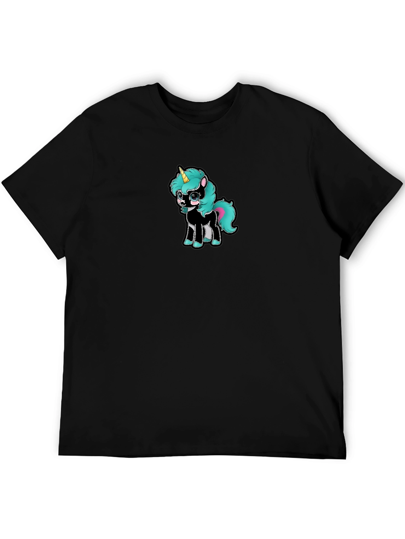 Black Unicorn Graphic T-Shirt