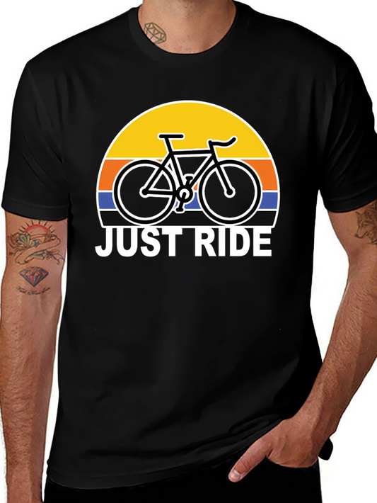 Just Ride Graphic Tee - Cycling T-Shirt