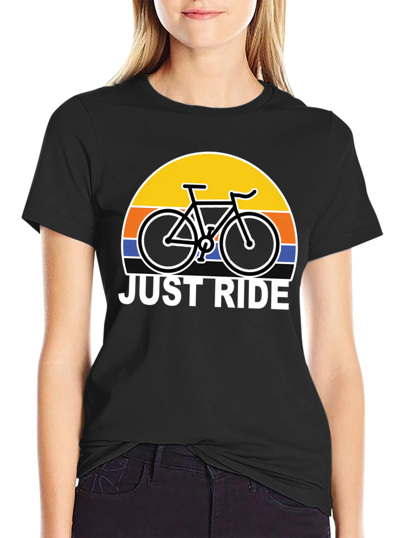 Just Ride Graphic Tee - Cycling T-Shirt