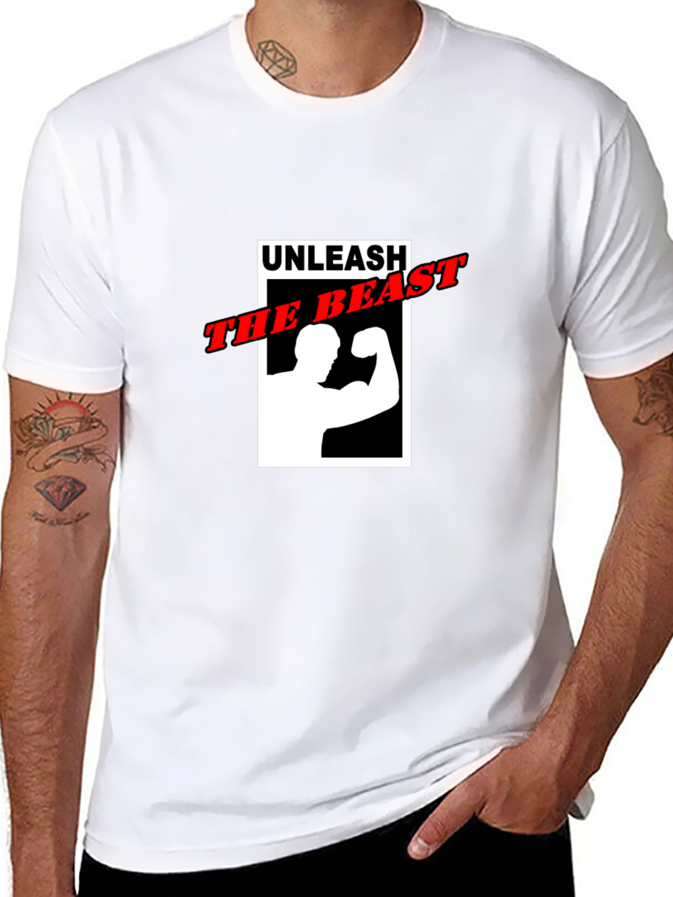 Unleash the Beast Graphic T-Shirt