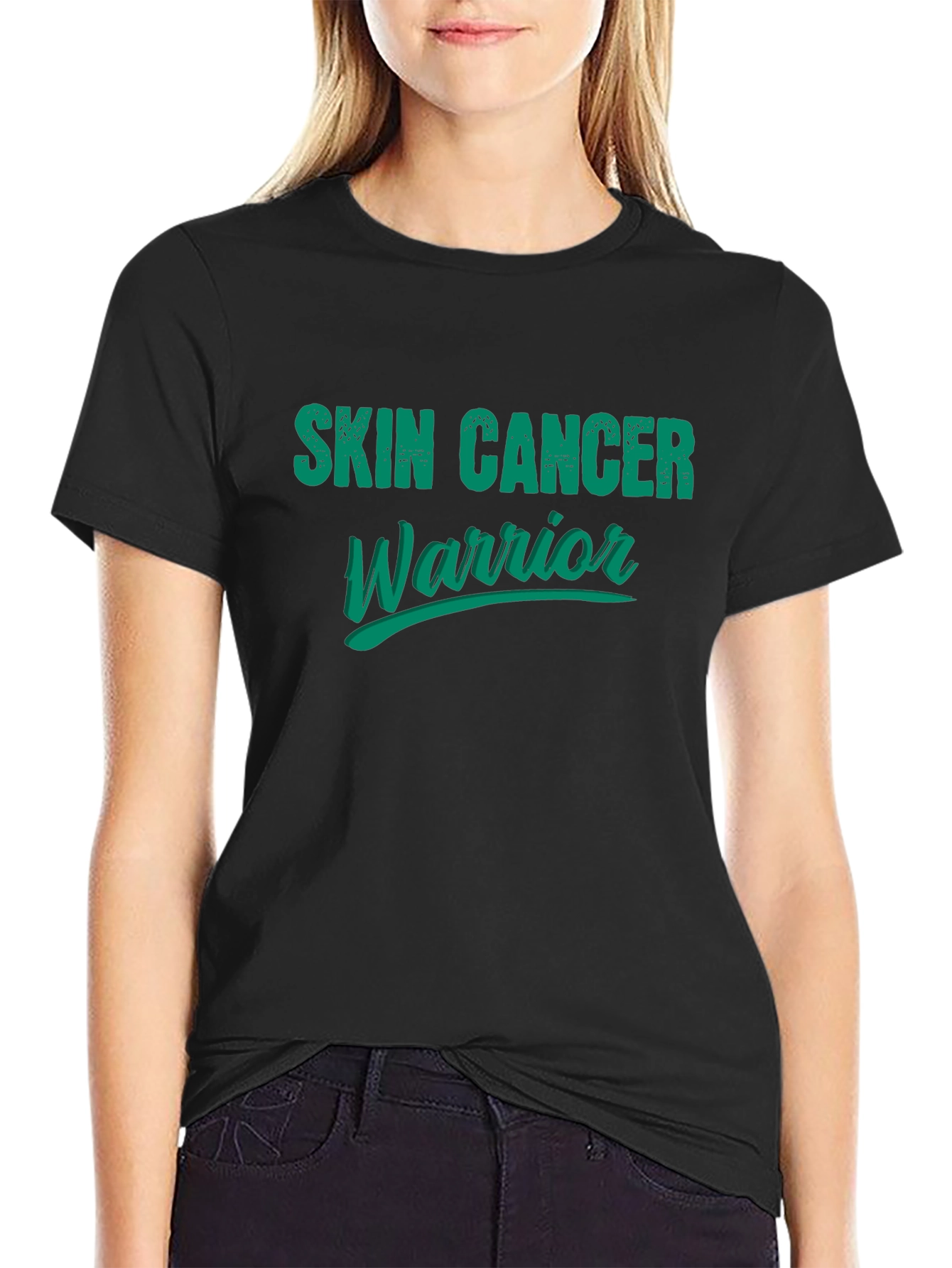 Skin Cancer Warrior Awareness Graphic Tee