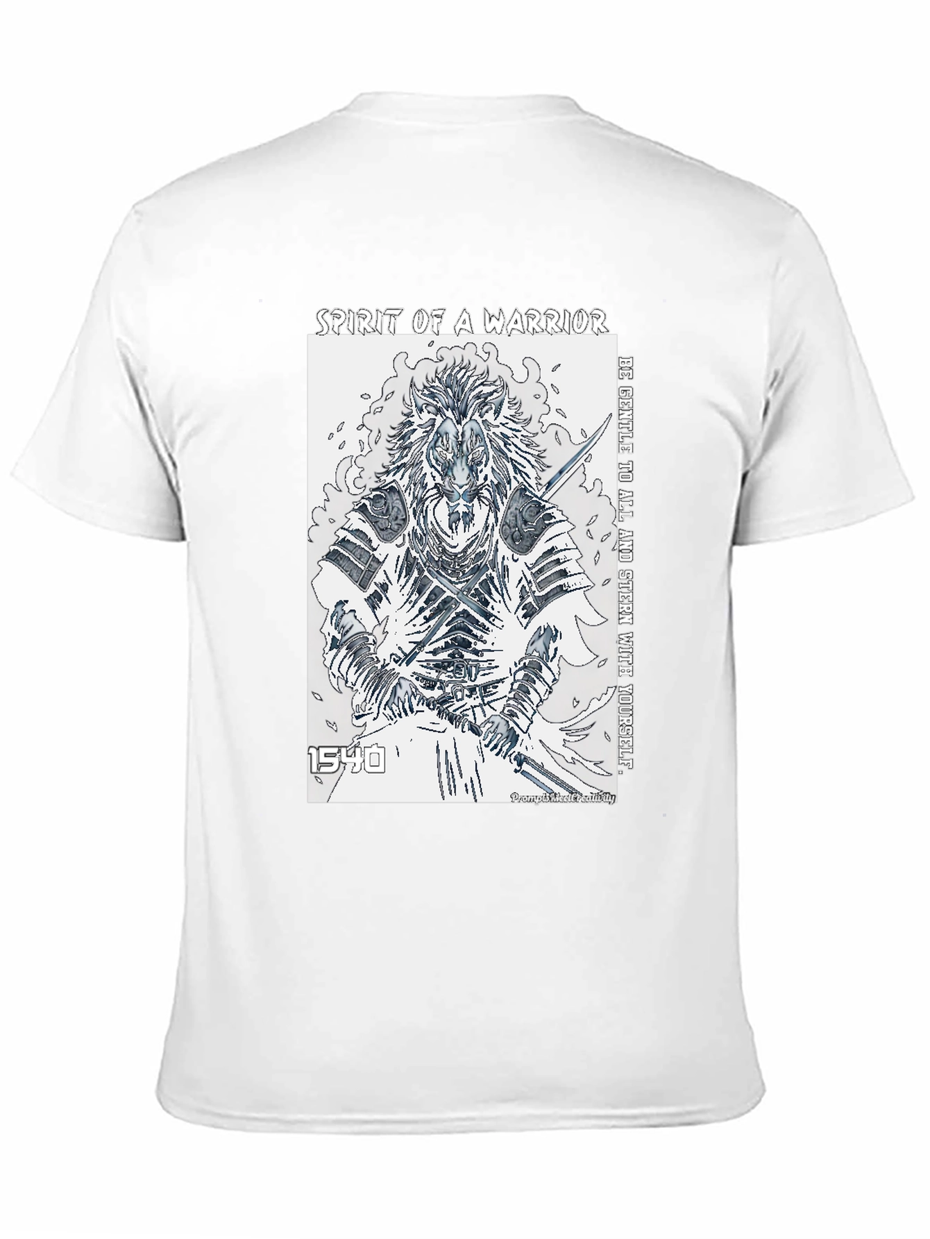 Spirit of a Warrior Graphic Tee - Black