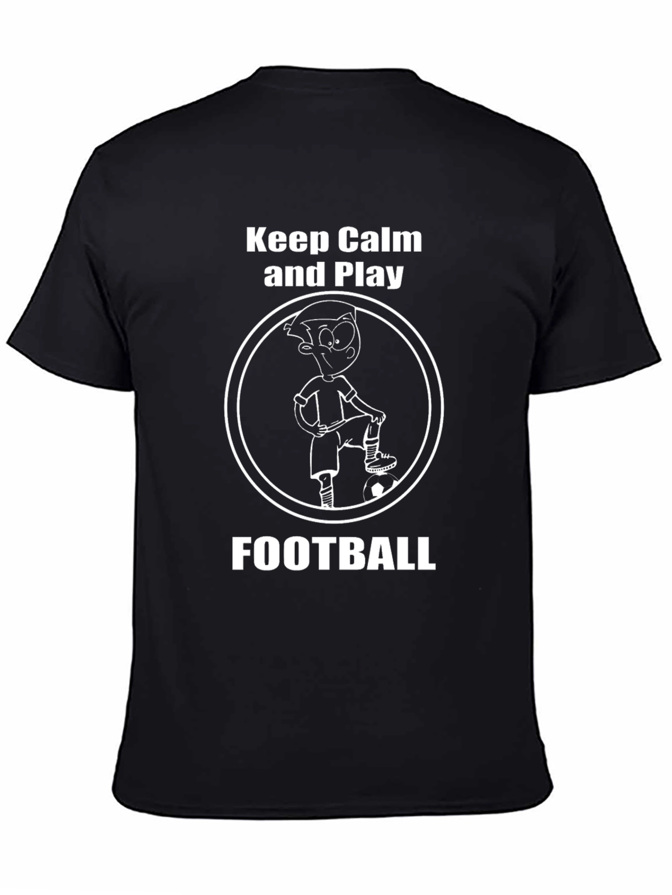 Keep Calm & Play Football T-Shirt