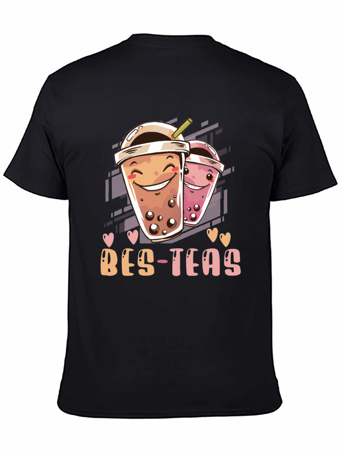 Bes-Teas Graphic T-Shirt - Trendy Boba Lover Tee