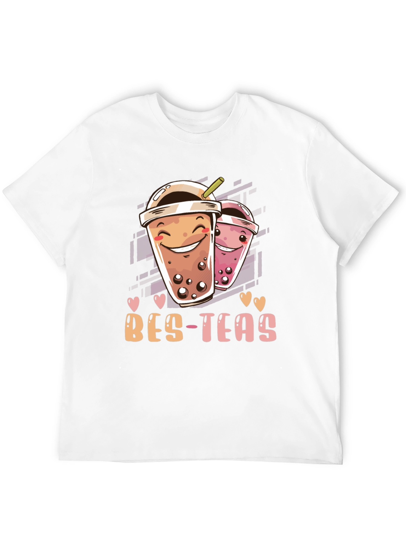 Bes-Teas Graphic T-Shirt - Trendy Boba Lover Tee