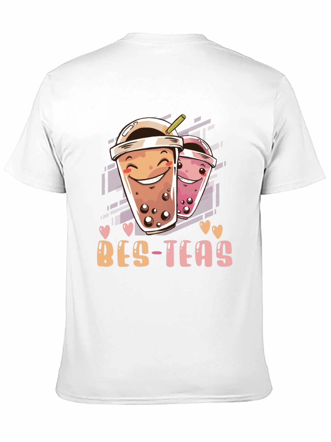 Bes-Teas Graphic T-Shirt - Trendy Boba Lover Tee