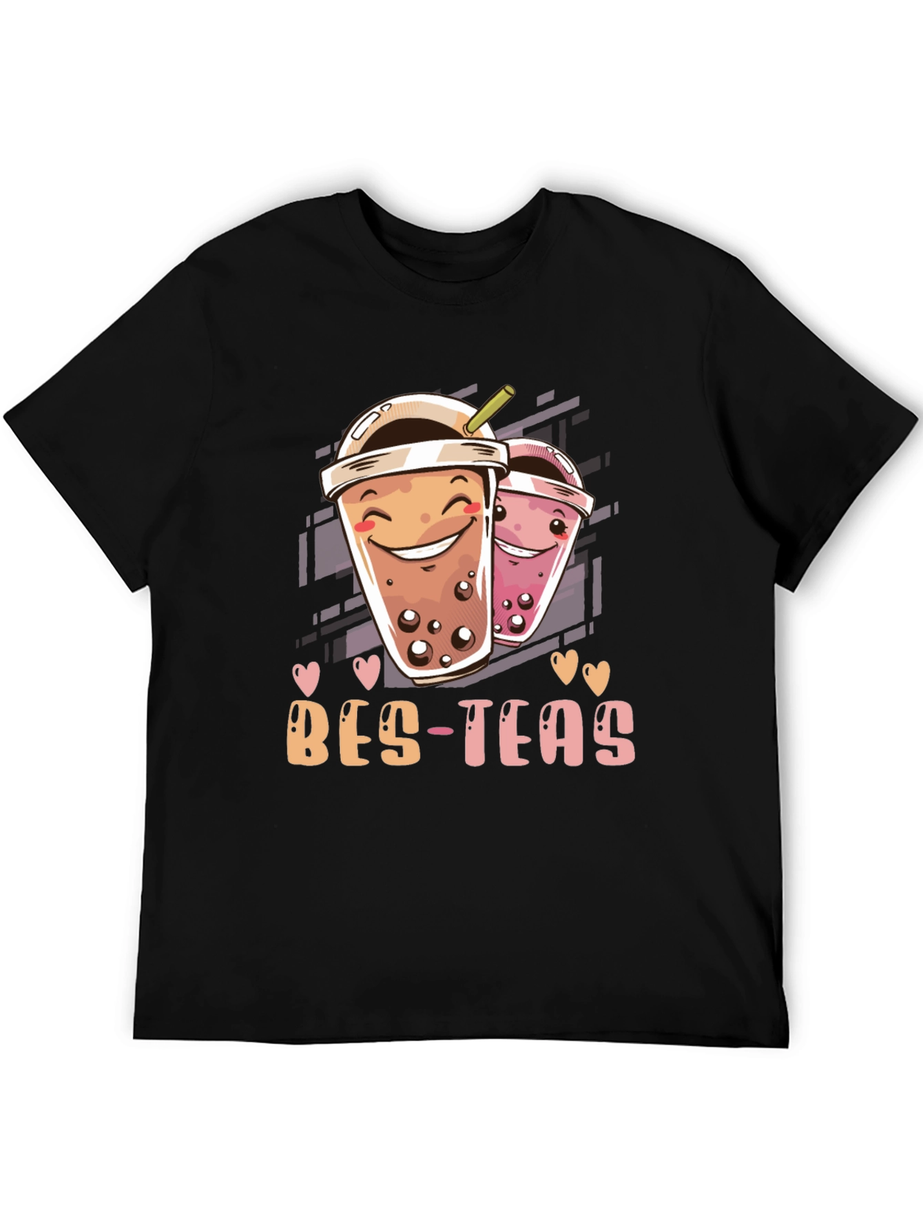 Bes-Teas Graphic T-Shirt - Trendy Boba Lover Tee