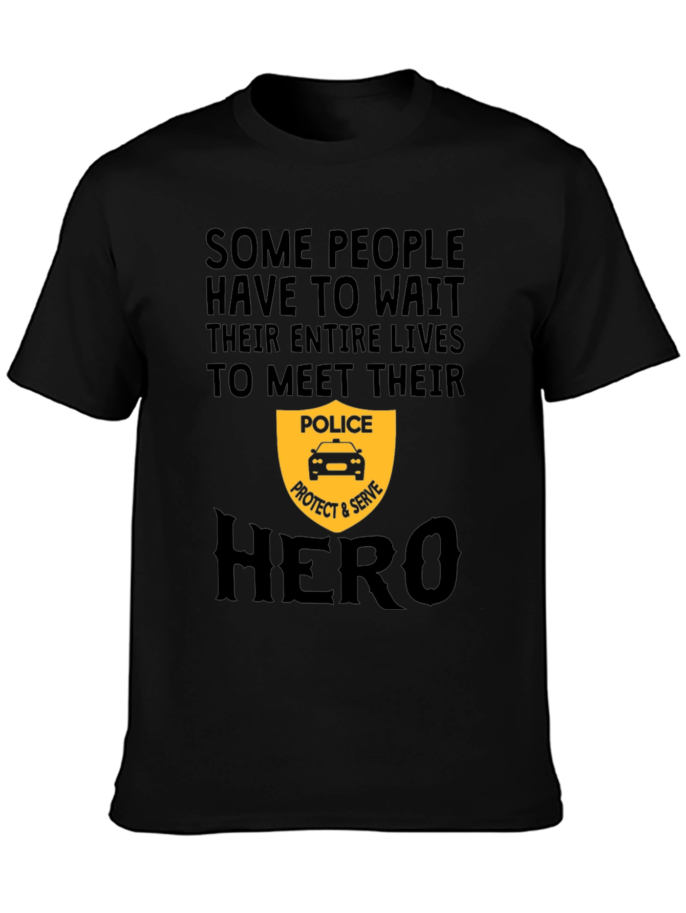 Police Hero T-Shirt - Protect and Serve