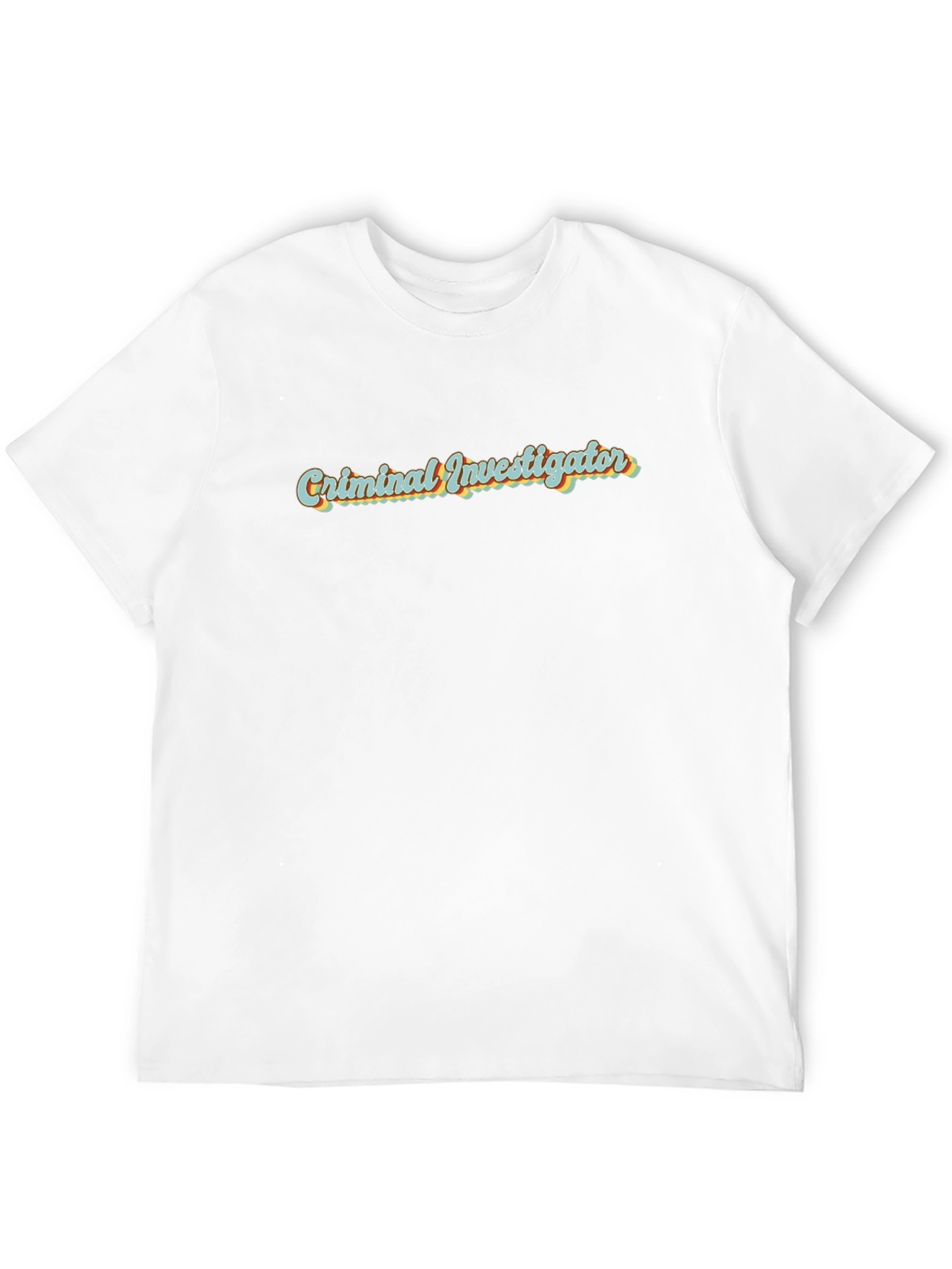 Criminal Investigator Graphic T-Shirt - Retro Design