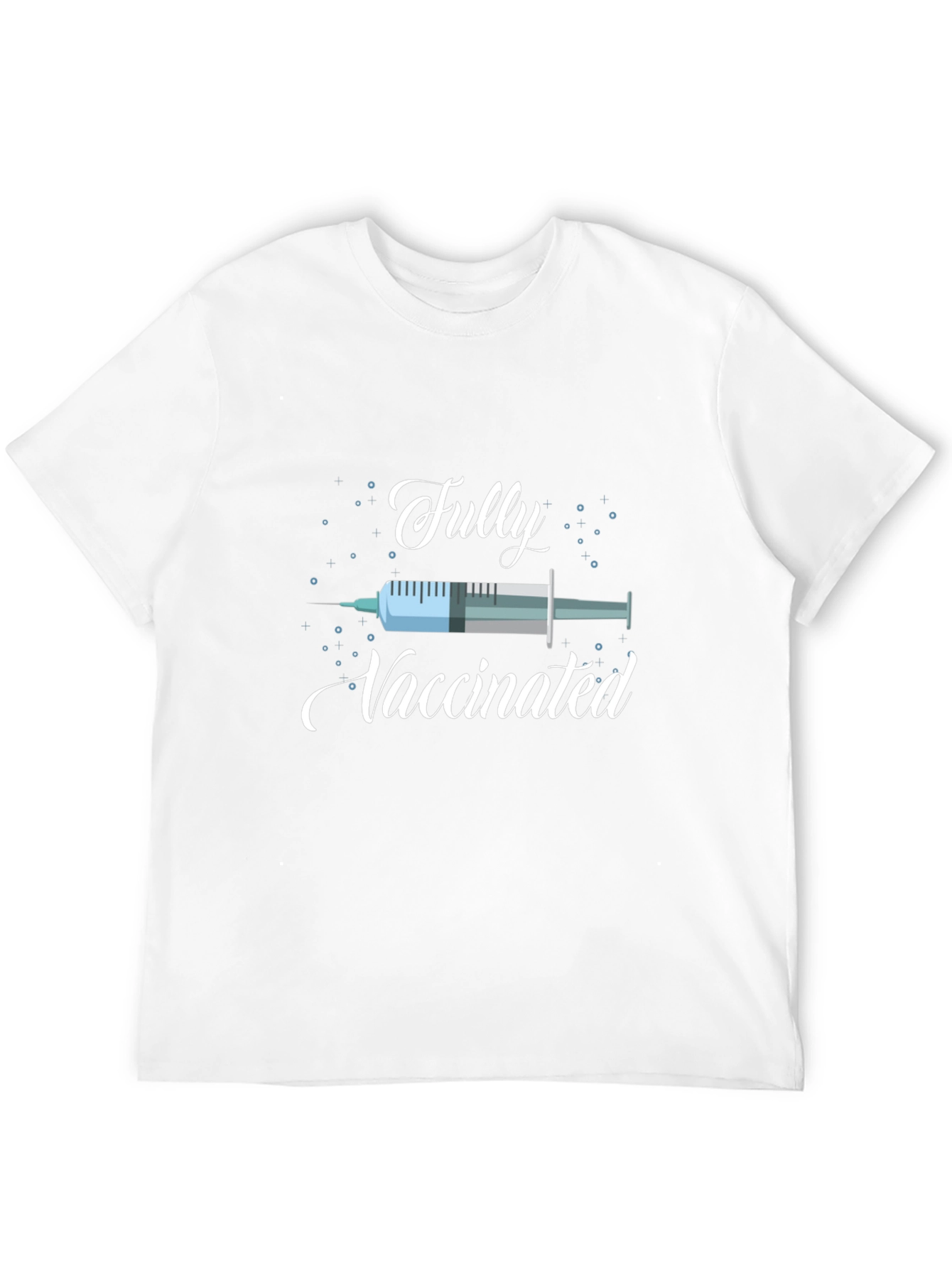 Fully Vaccinated Graphic Tee - Black T-Shirt