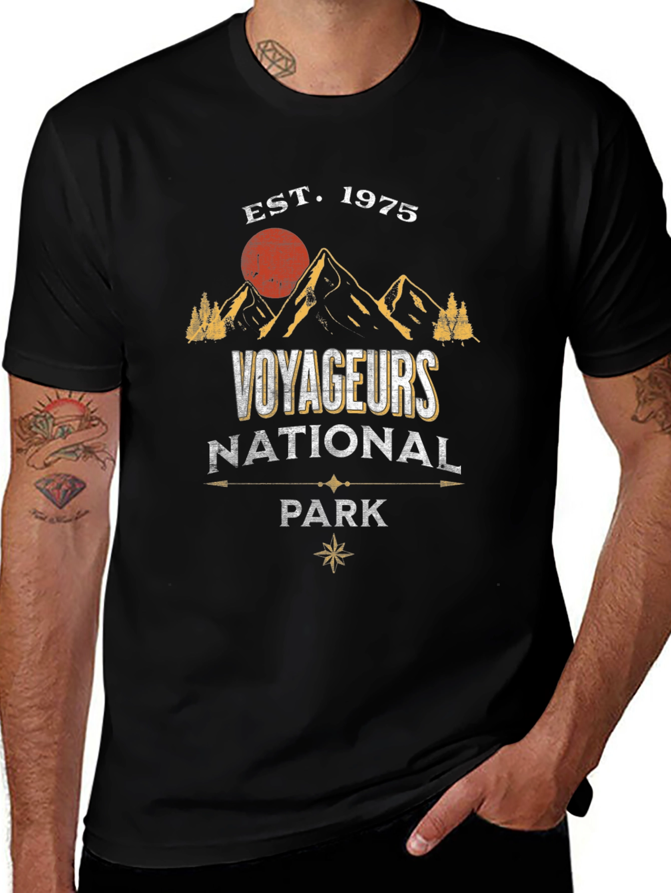 Voyageurs National Park Est. 1975 Graphic T-Shirt