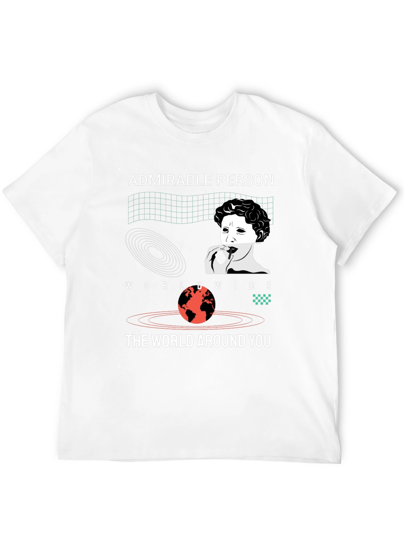 Admirable Person Graphic Tee - Black Unisex