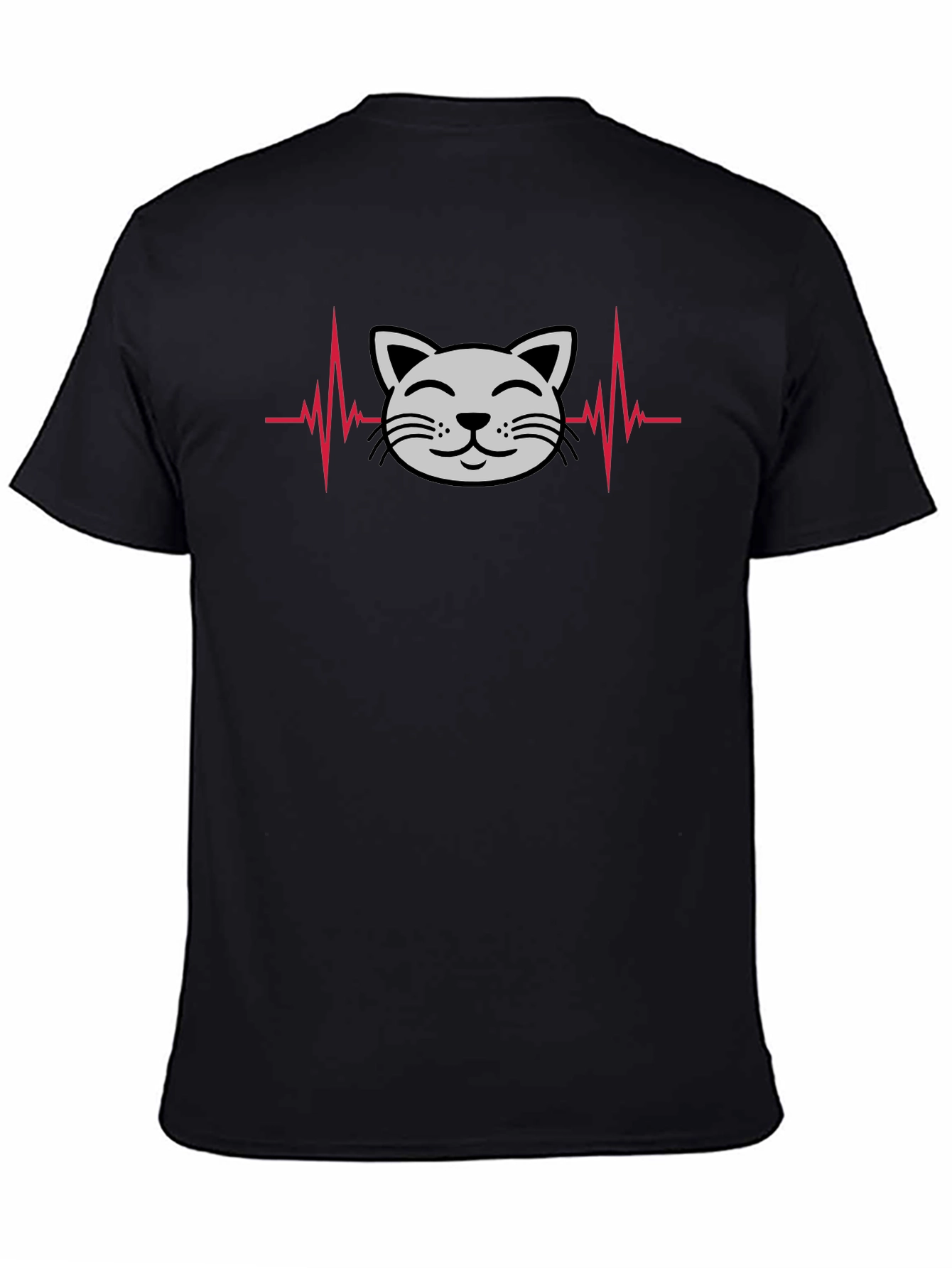 Cat Lover Heartbeat T-Shirt