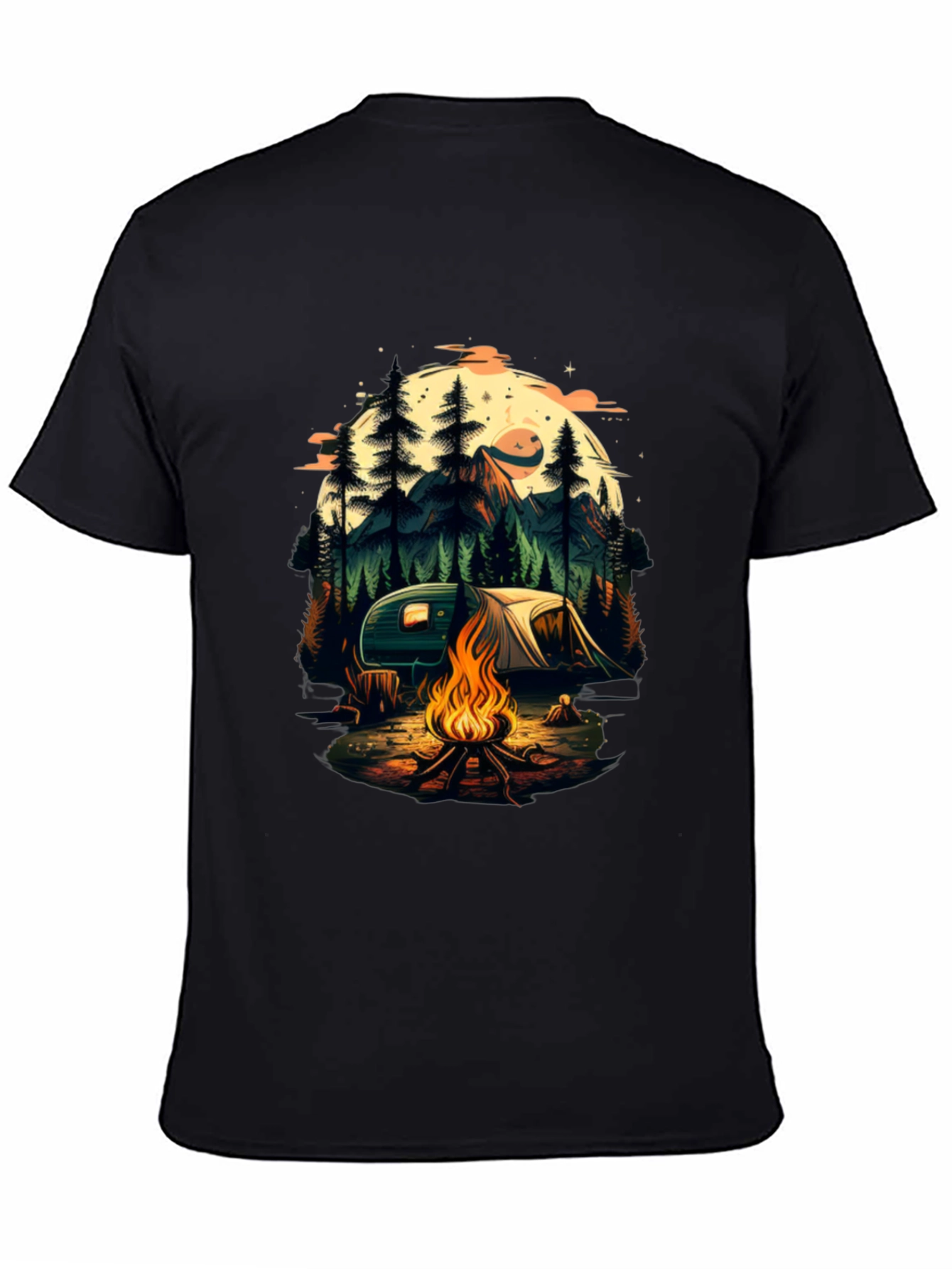 Camping Adventure T-Shirt - Graphic Tee