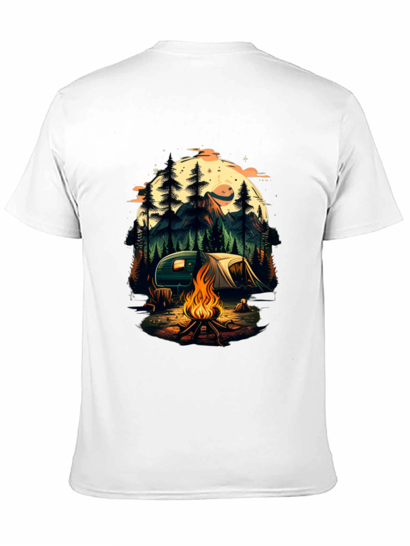 Camping Adventure T-Shirt - Graphic Tee