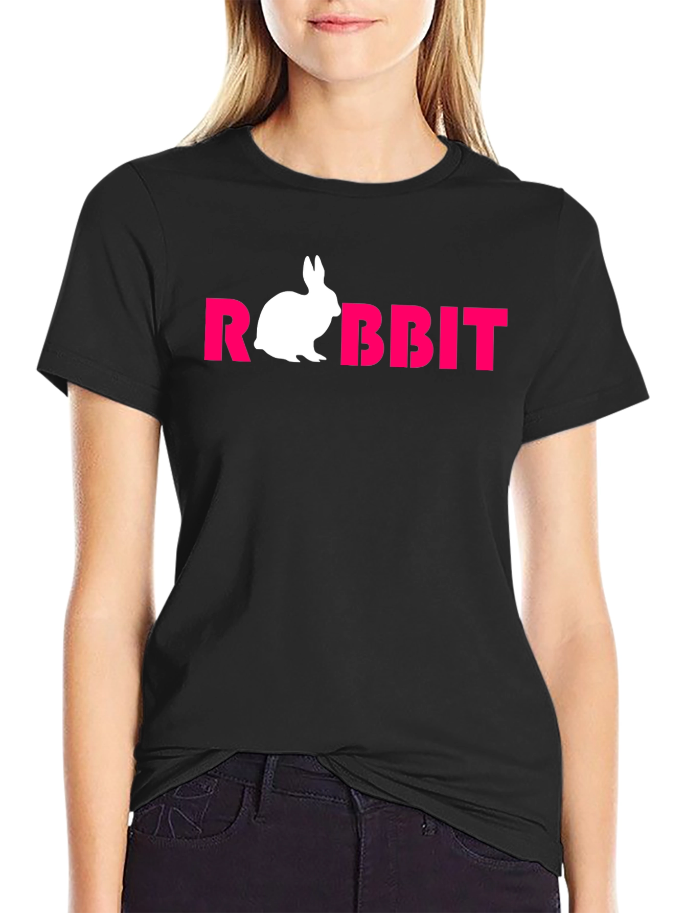 Rabbit Graphic T-Shirt - Soft Cotton Tee