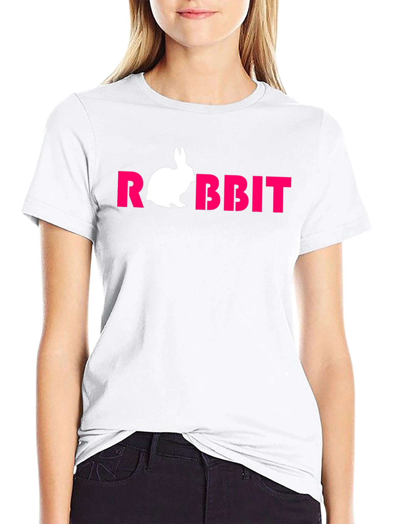 Rabbit Graphic T-Shirt - Soft Cotton Tee