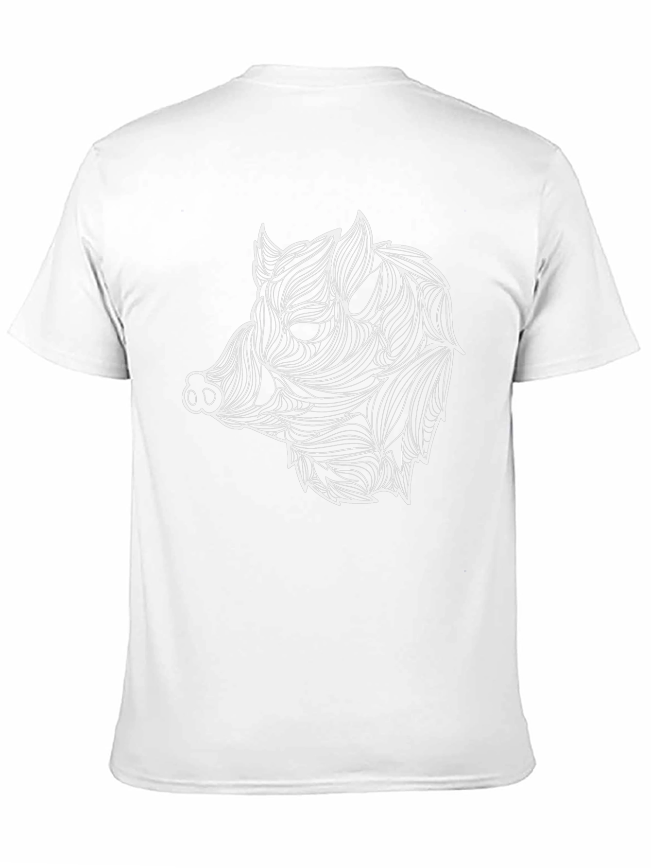 Boar Head Graphic Tee - Mens Black T-Shirt