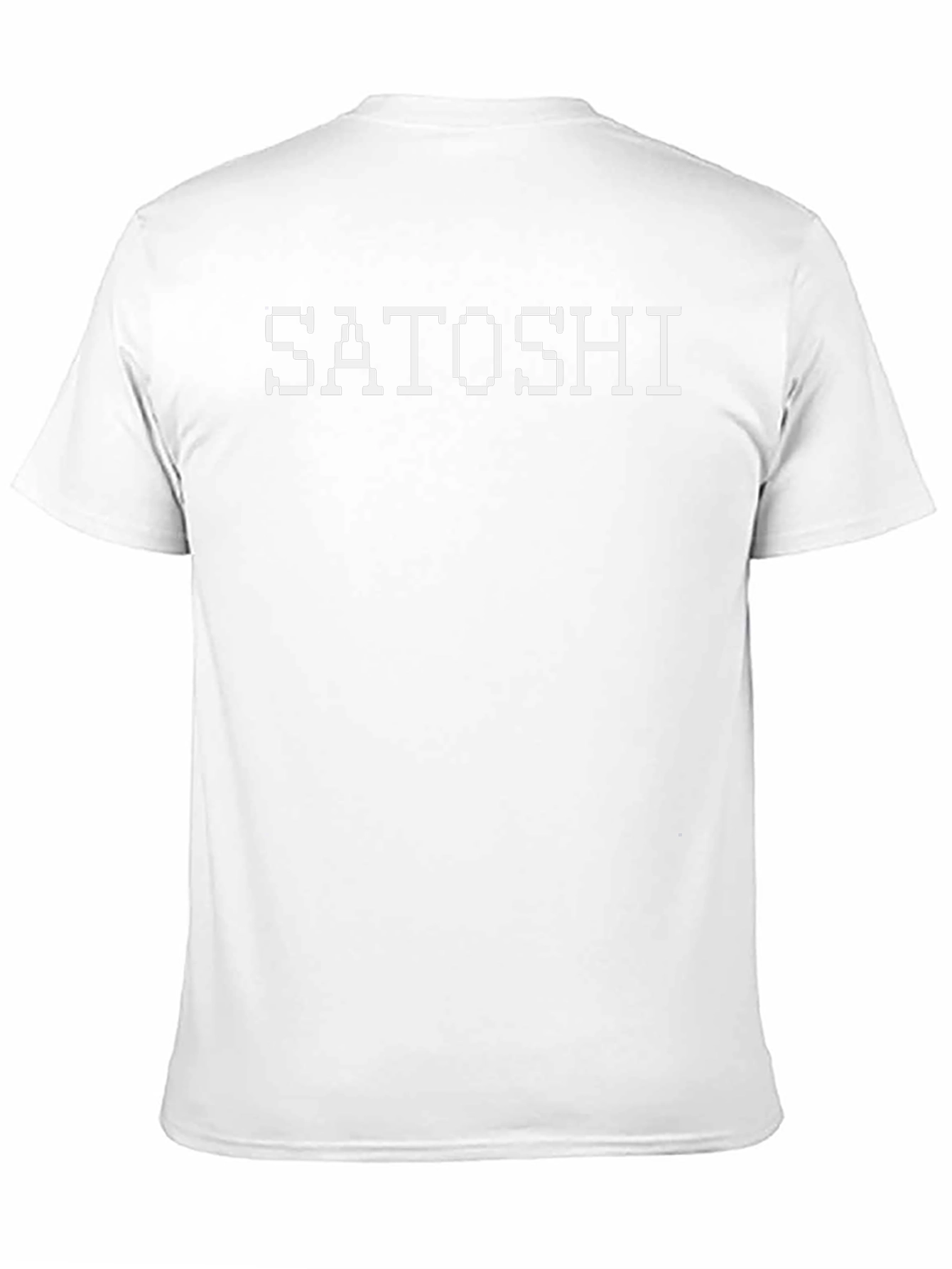 Satoshi Black Graphic Tee - Crypto Enthusiast Style