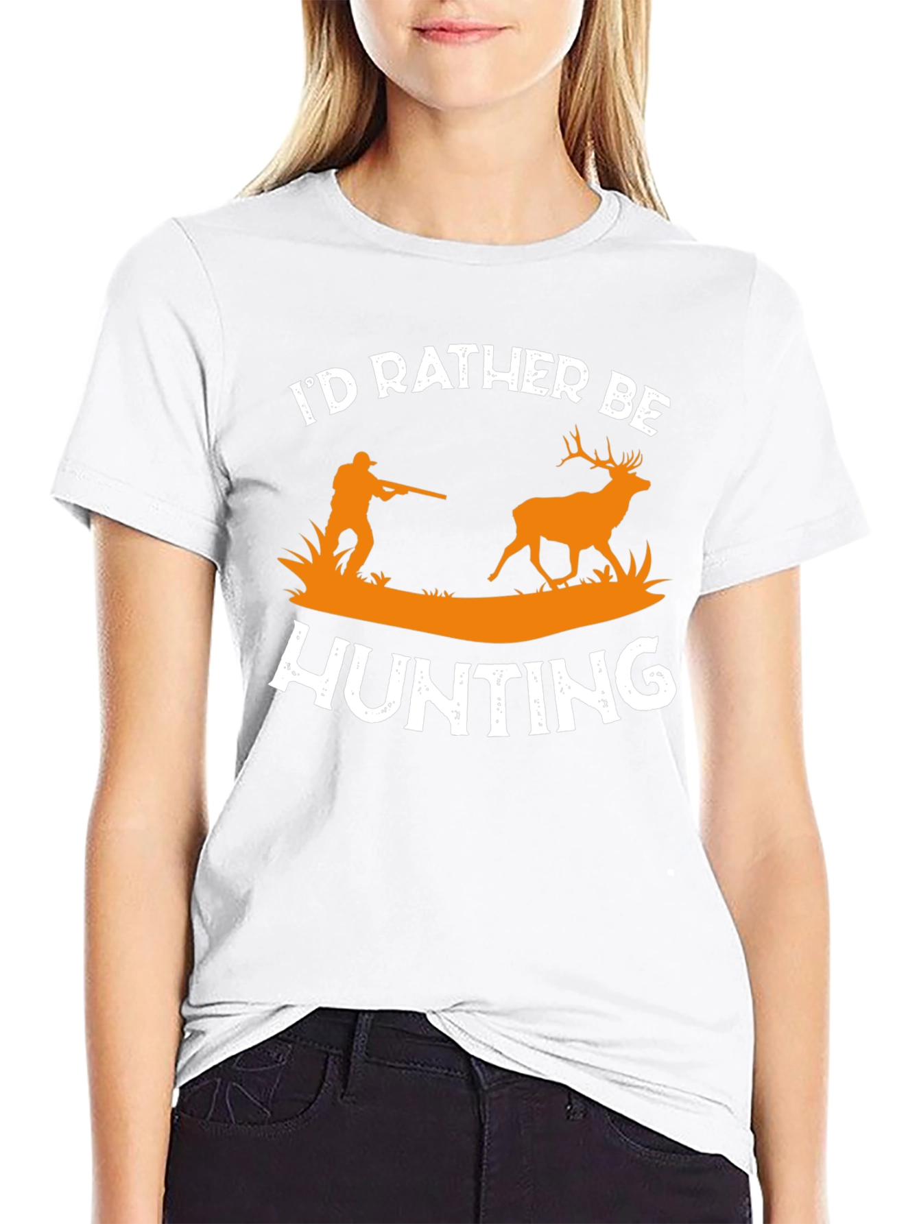 Id Rather Be Hunting T-Shirt