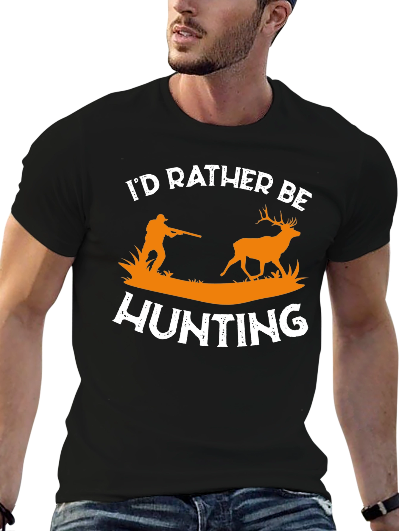 Id Rather Be Hunting T-Shirt