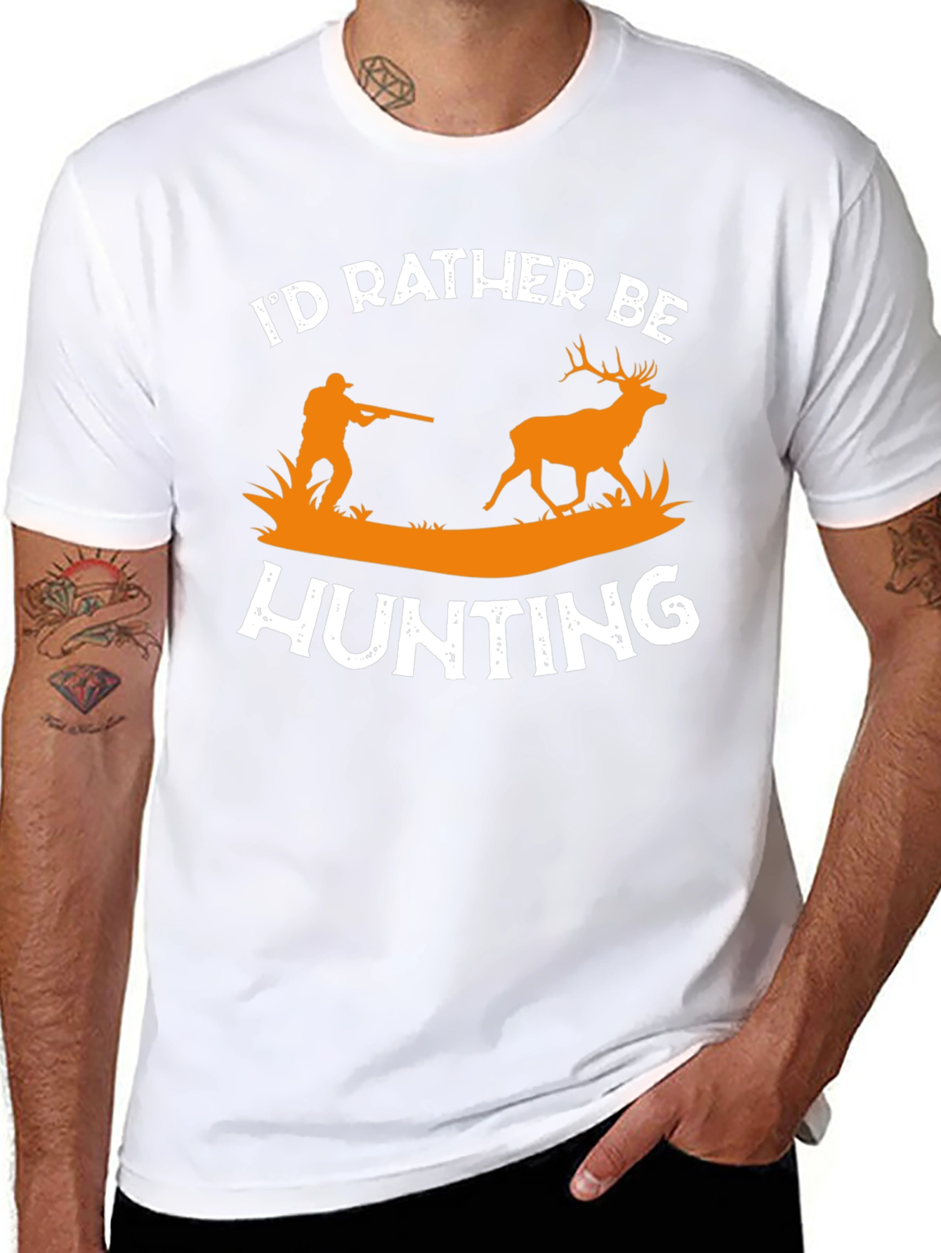 Id Rather Be Hunting T-Shirt