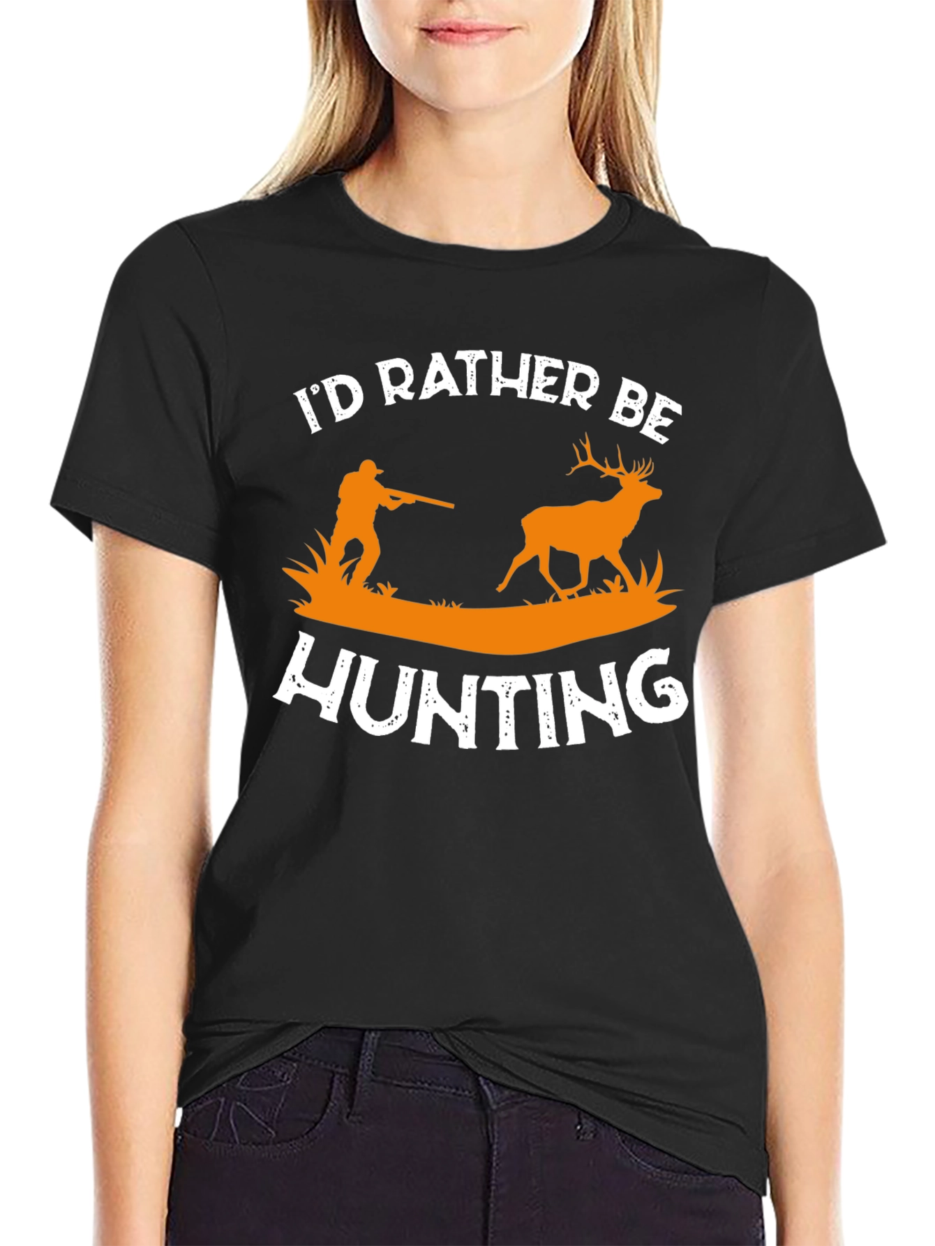 Id Rather Be Hunting T-Shirt