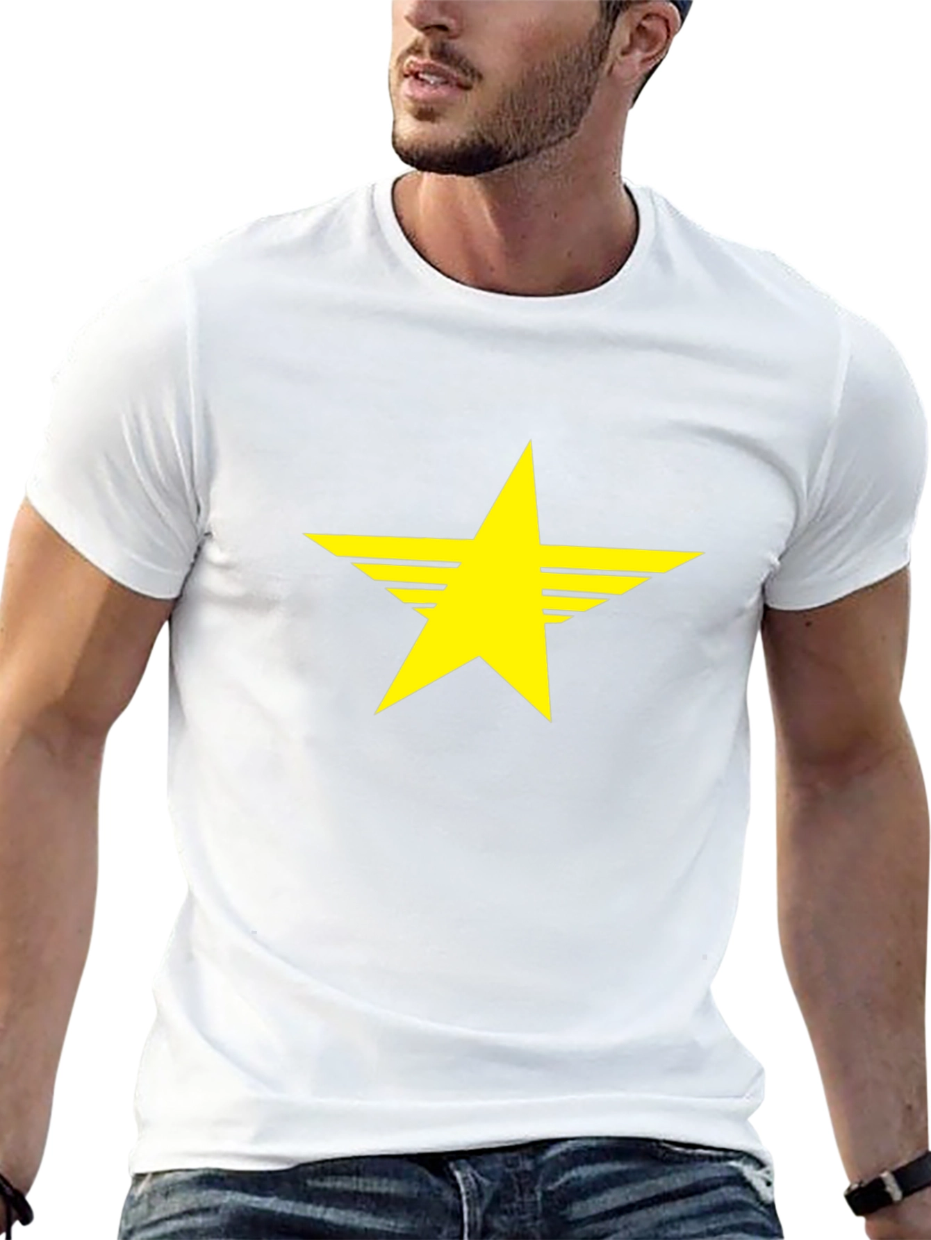 Star Graphic Black T-Shirt