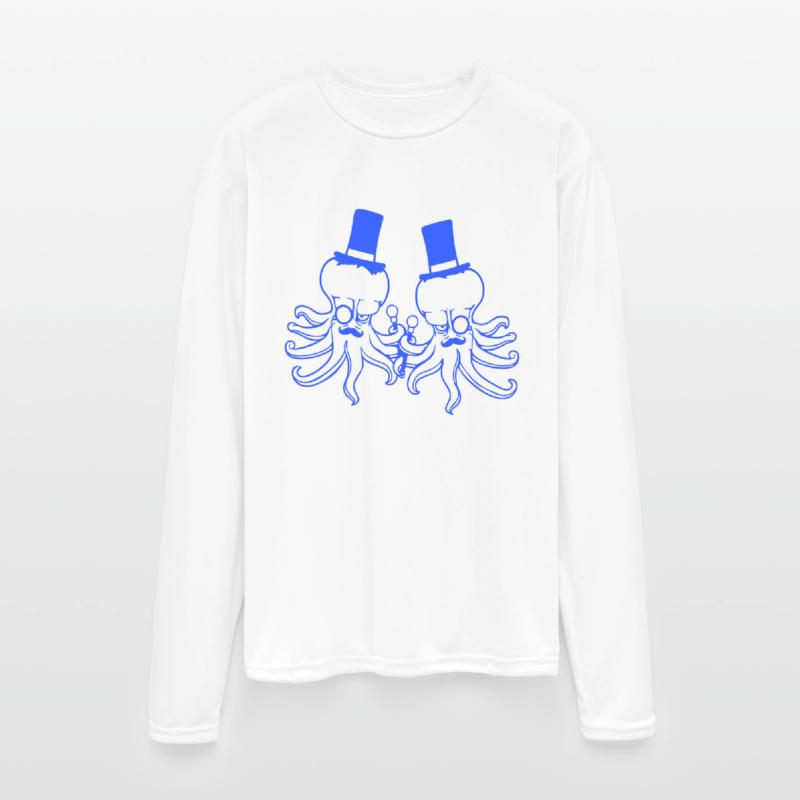 2 octopus sir hat monocle glasses two rich friends