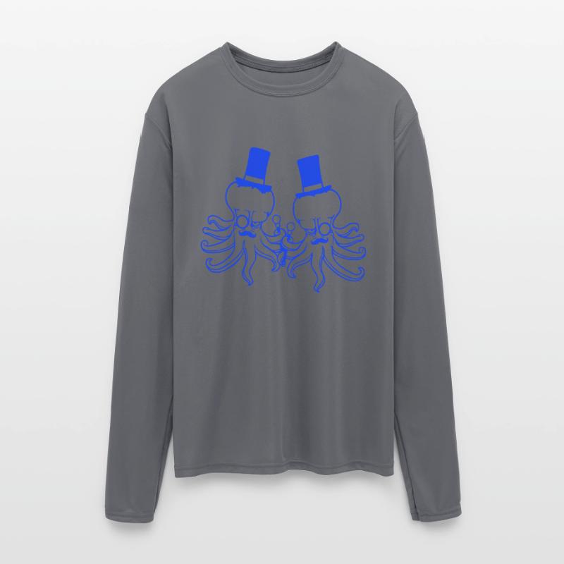 2 octopus sir hat monocle glasses two rich friends