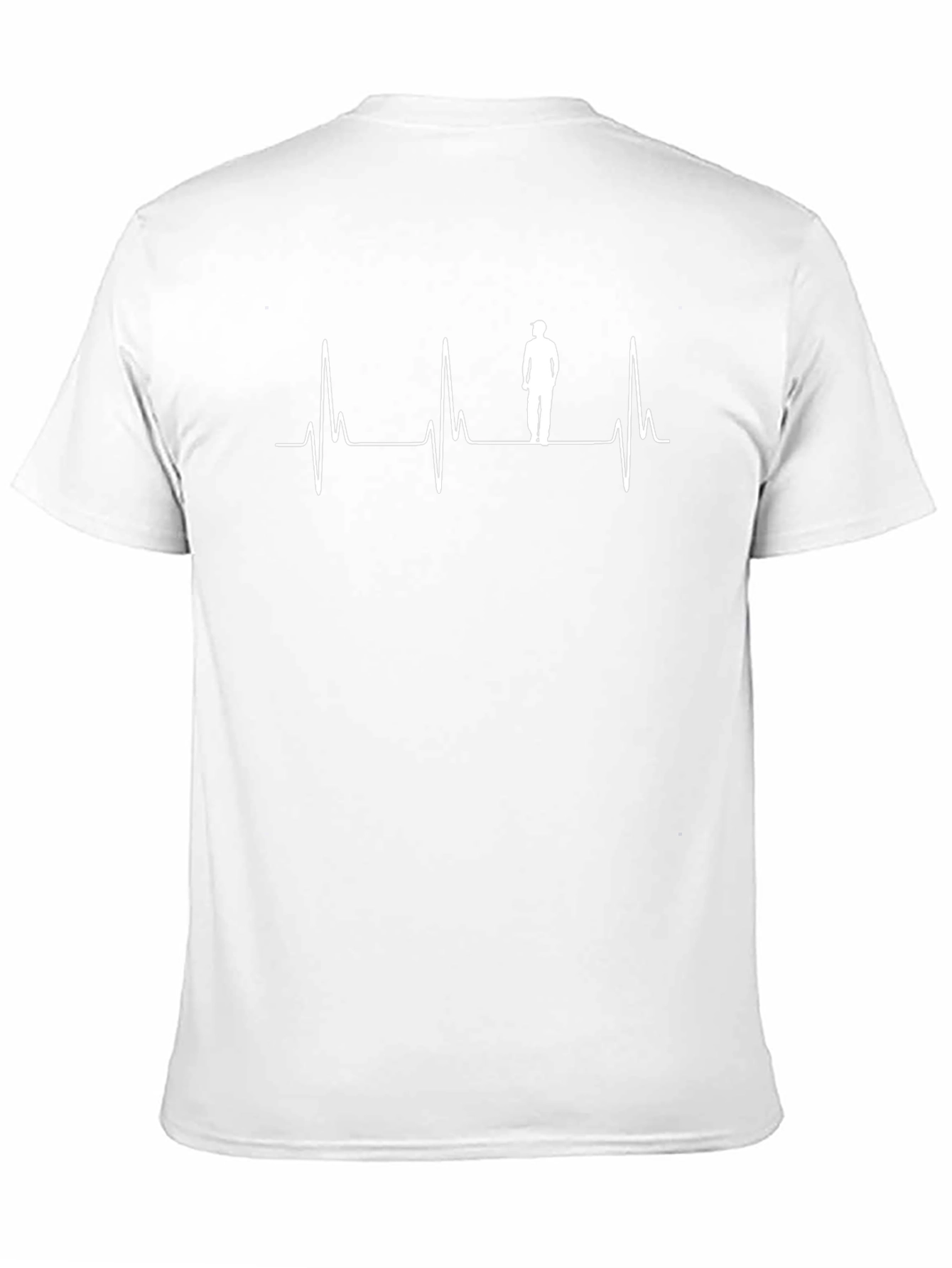 ECG Walking Man Graphic Tee
