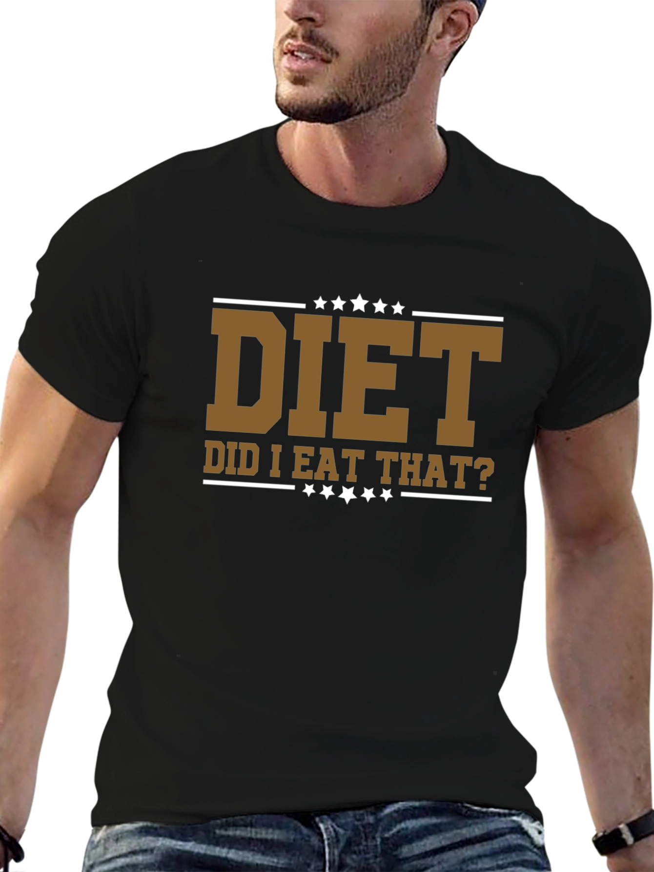 Diet - Did I Eat That? Funny Graphic T-Shirt