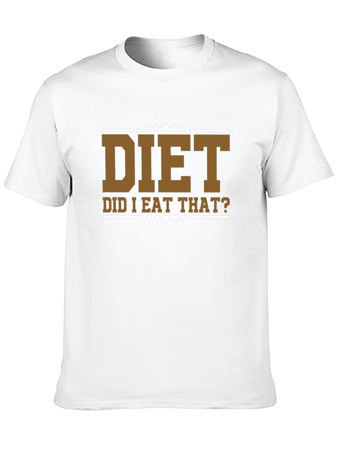 Diet - Did I Eat That? Funny Graphic T-Shirt