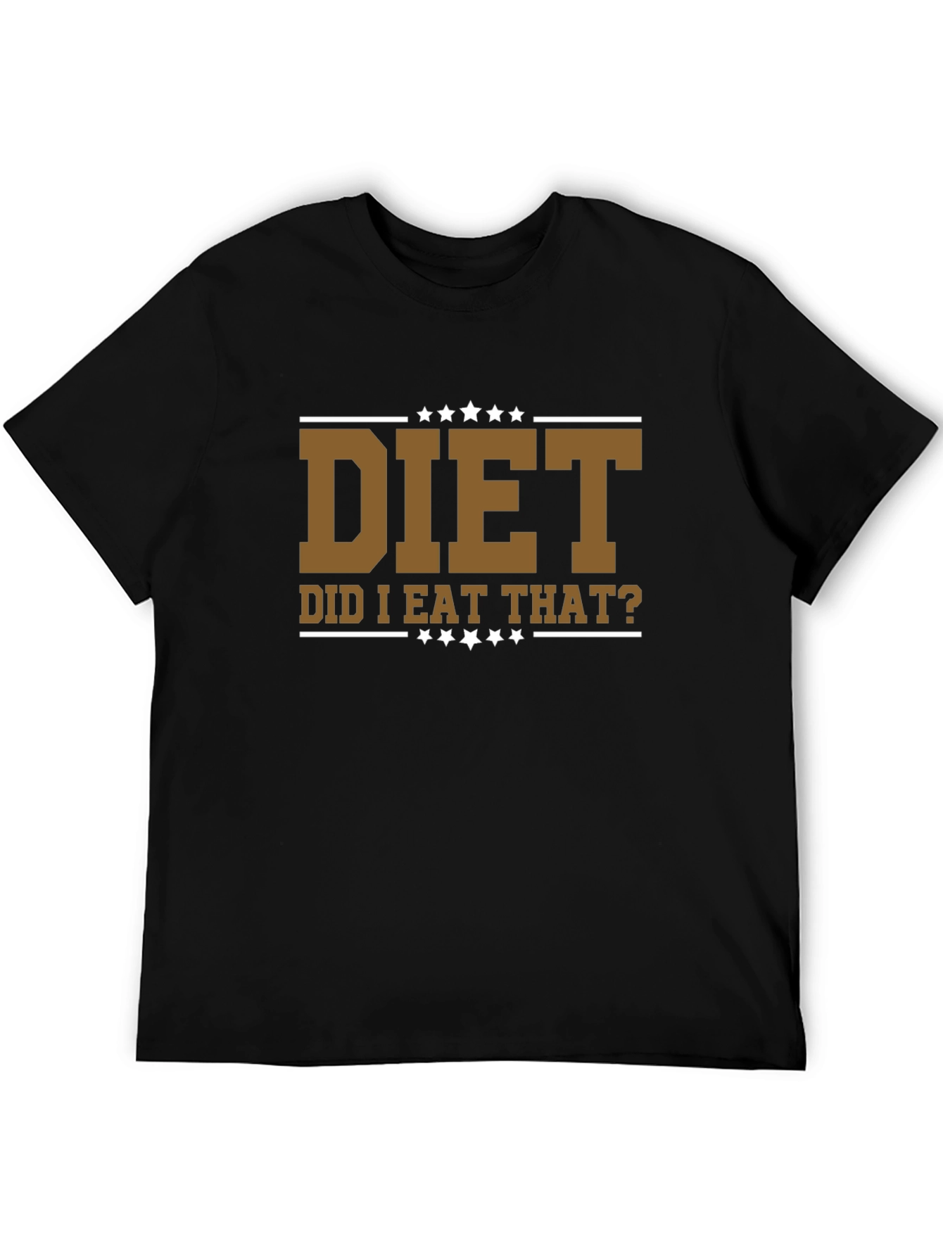 Diet - Did I Eat That? Funny Graphic T-Shirt