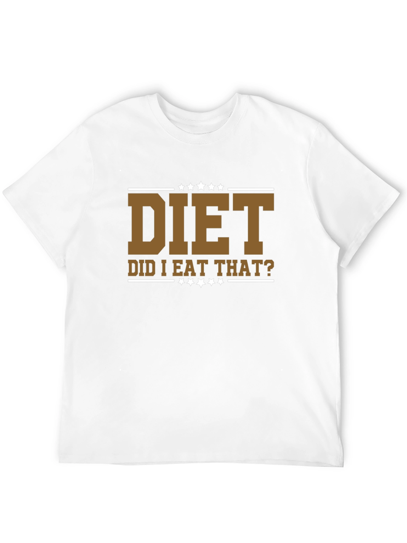 Diet - Did I Eat That? Funny Graphic T-Shirt
