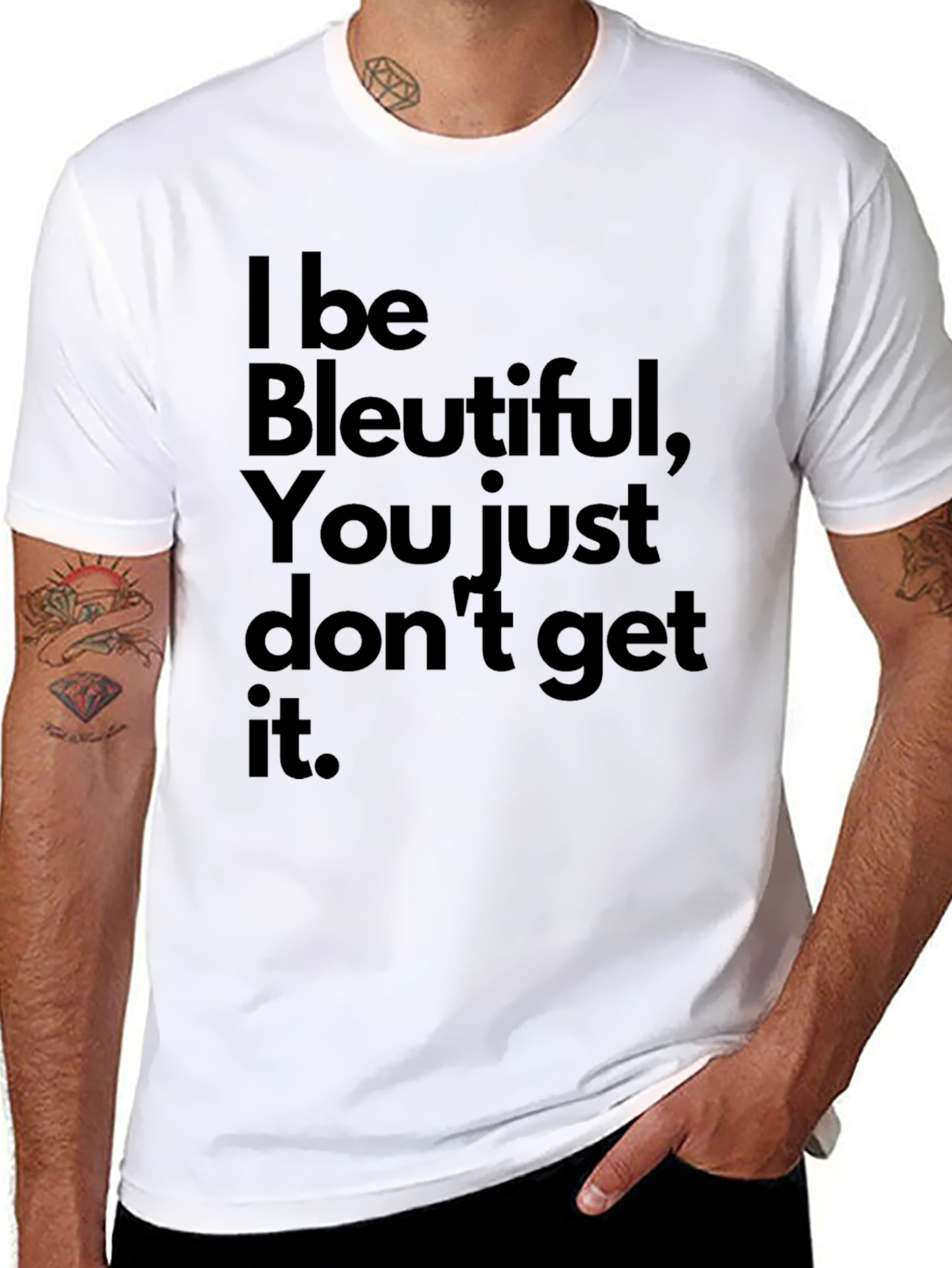 Bleutiful Graphic T-Shirt - Unisex Casual Tee