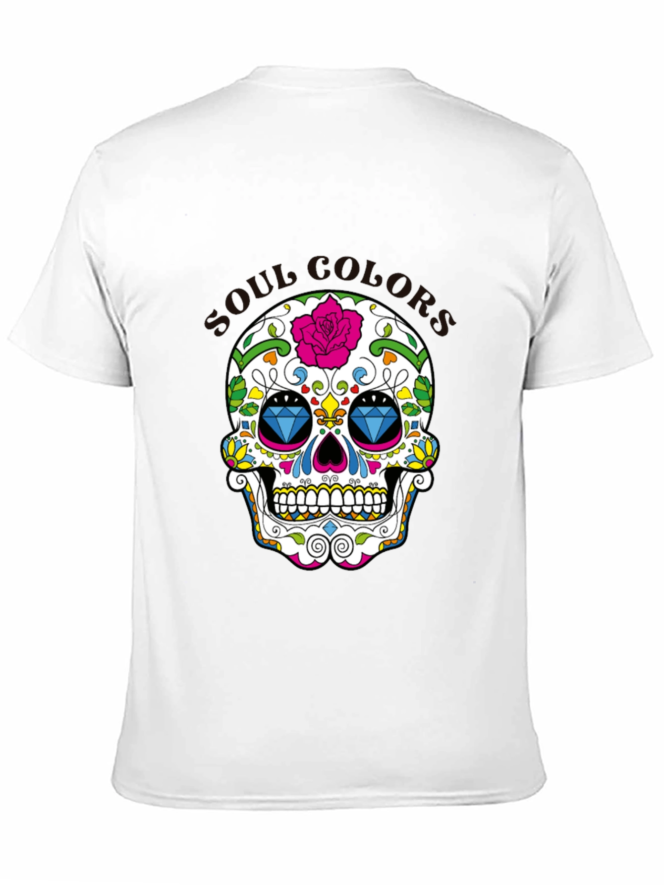 Sugar Skull T-Shirt - Day of the Dead Inspired