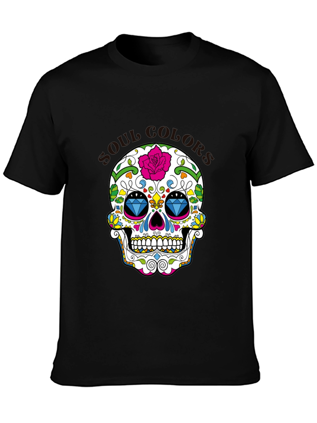 Sugar Skull T-Shirt - Day of the Dead Inspired