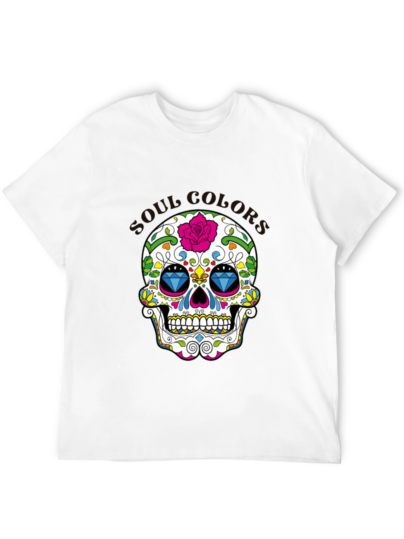 Sugar Skull T-Shirt - Day of the Dead Inspired