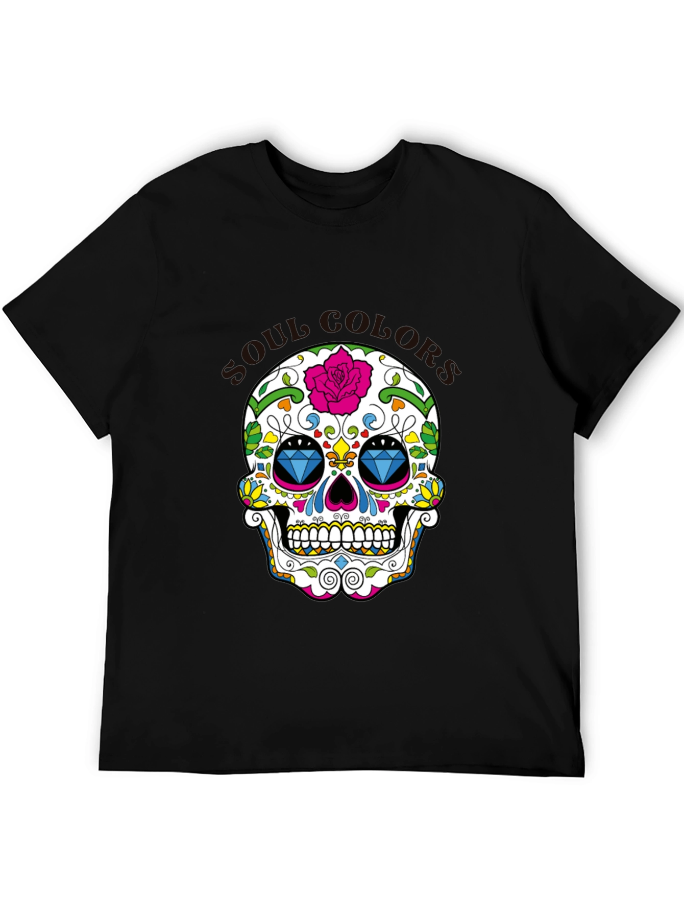 Sugar Skull T-Shirt - Day of the Dead Inspired