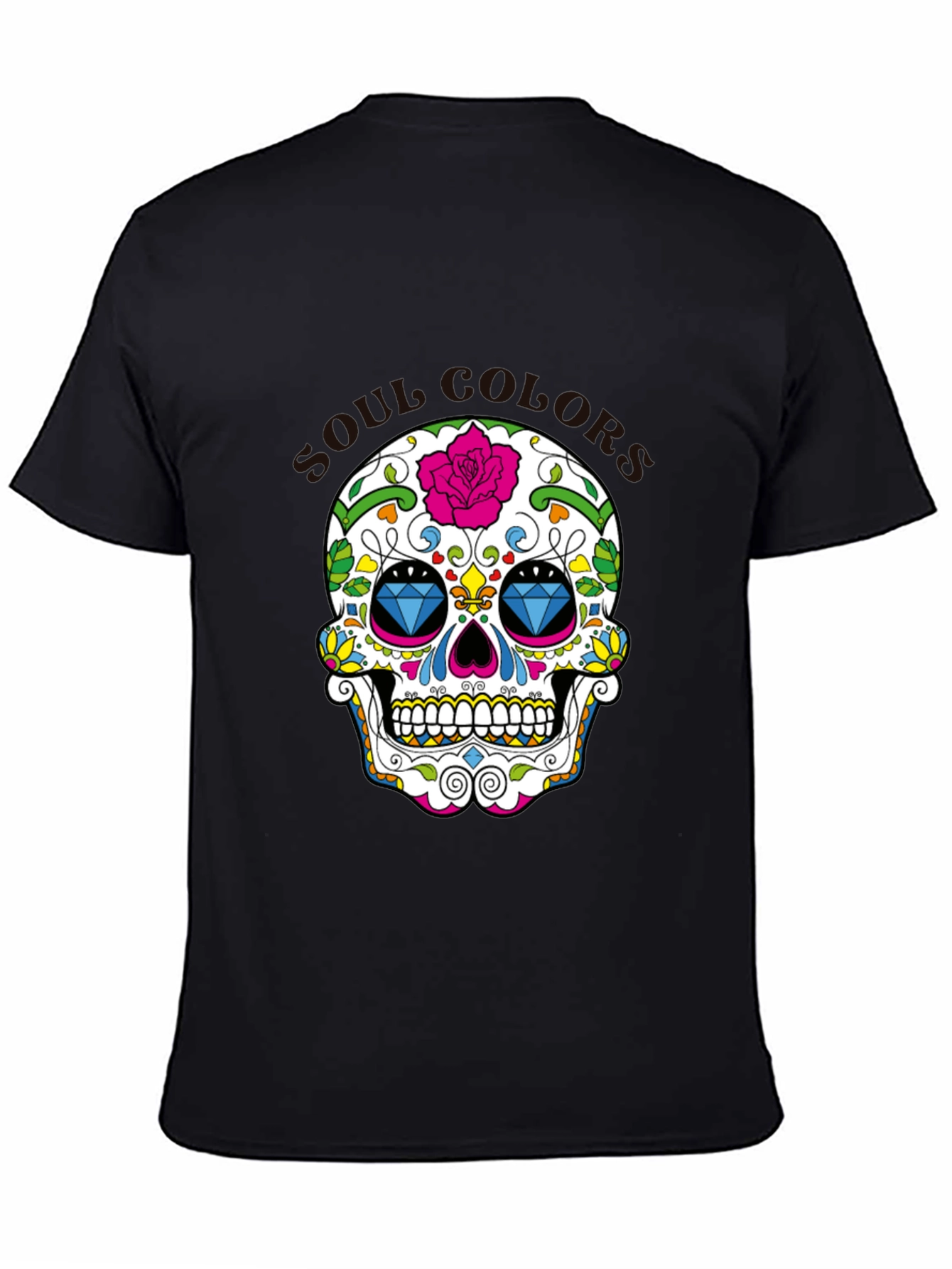 Sugar Skull T-Shirt - Day of the Dead Inspired