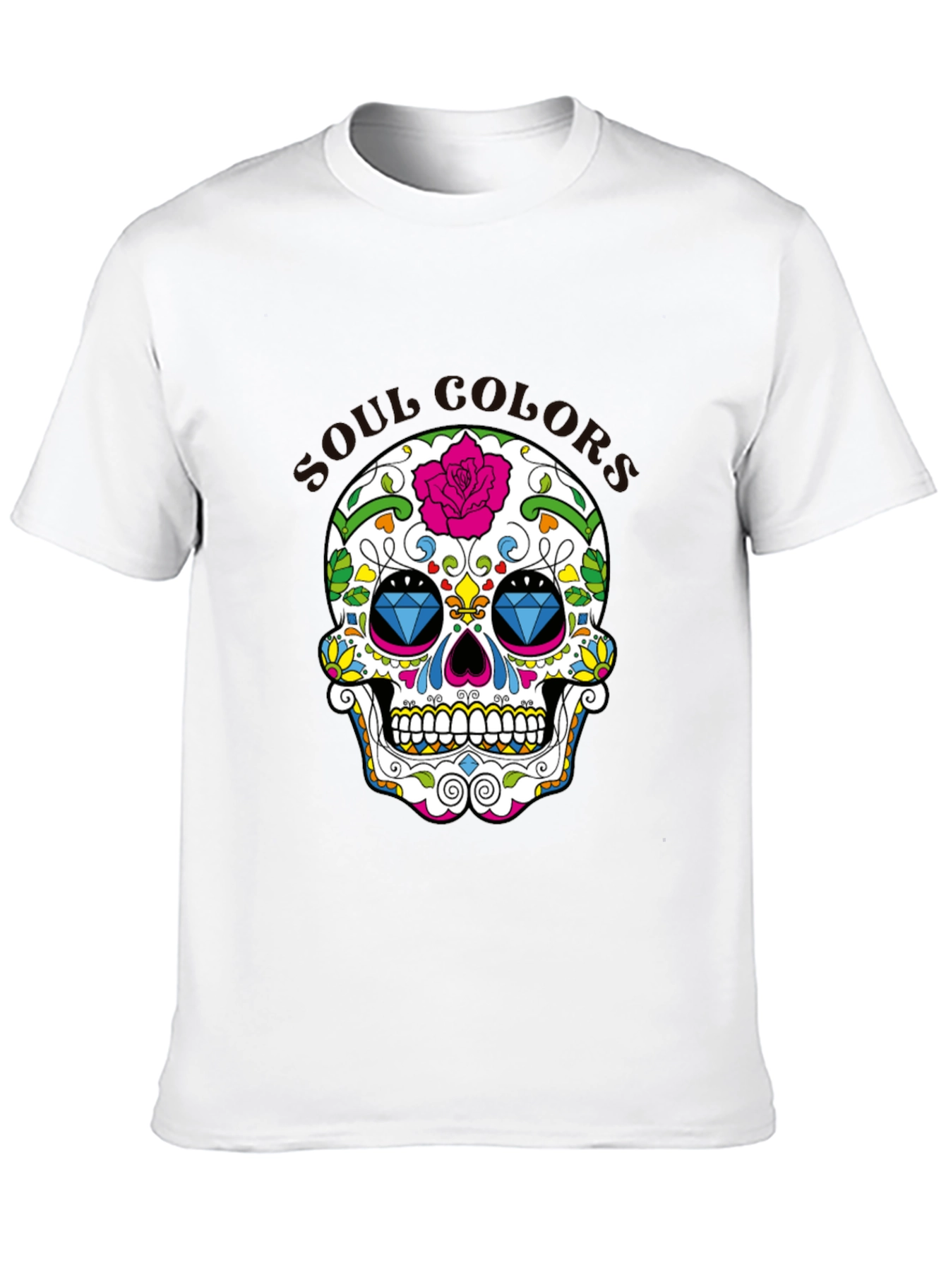 Sugar Skull T-Shirt - Day of the Dead Inspired