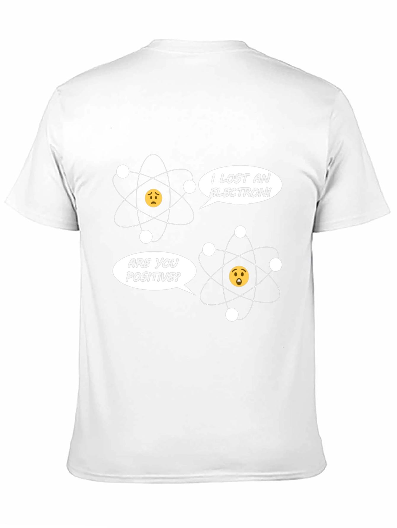 Funny Science Humor T-Shirt - Lost an Electron
