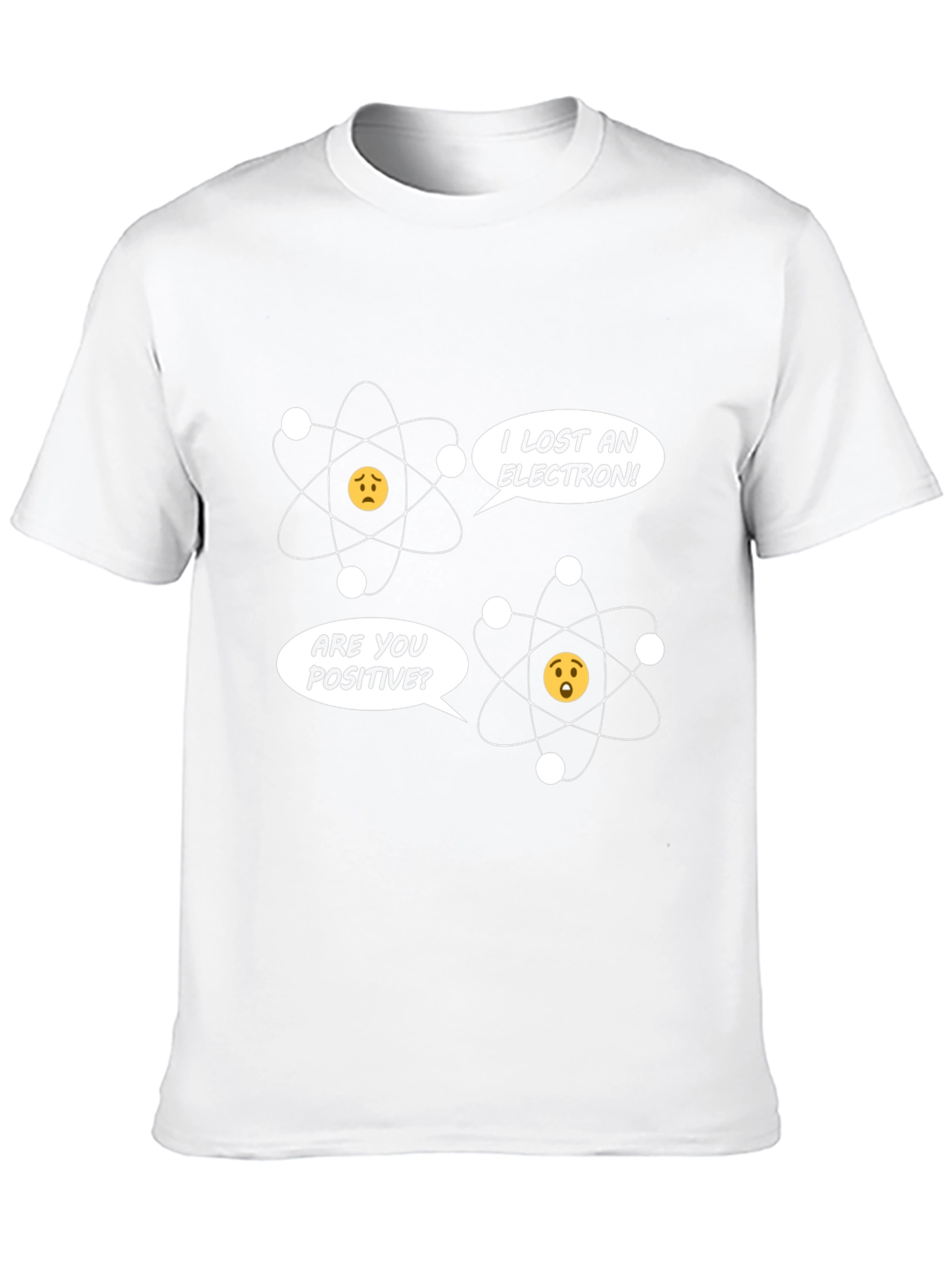 Funny Science Humor T-Shirt - Lost an Electron