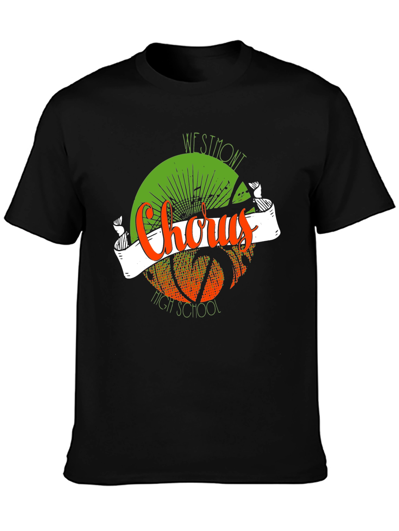 Westmont High School Chorus Black T-Shirt