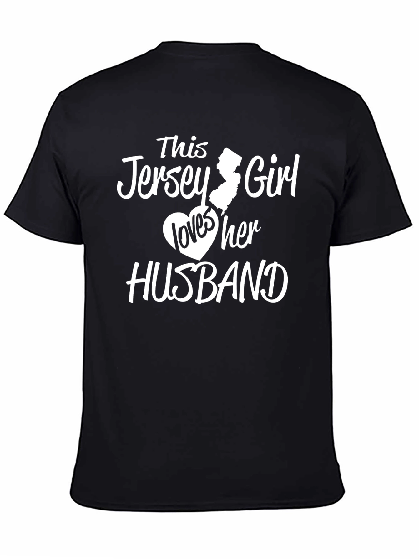 Jersey Girl Husband Lover T-Shirt