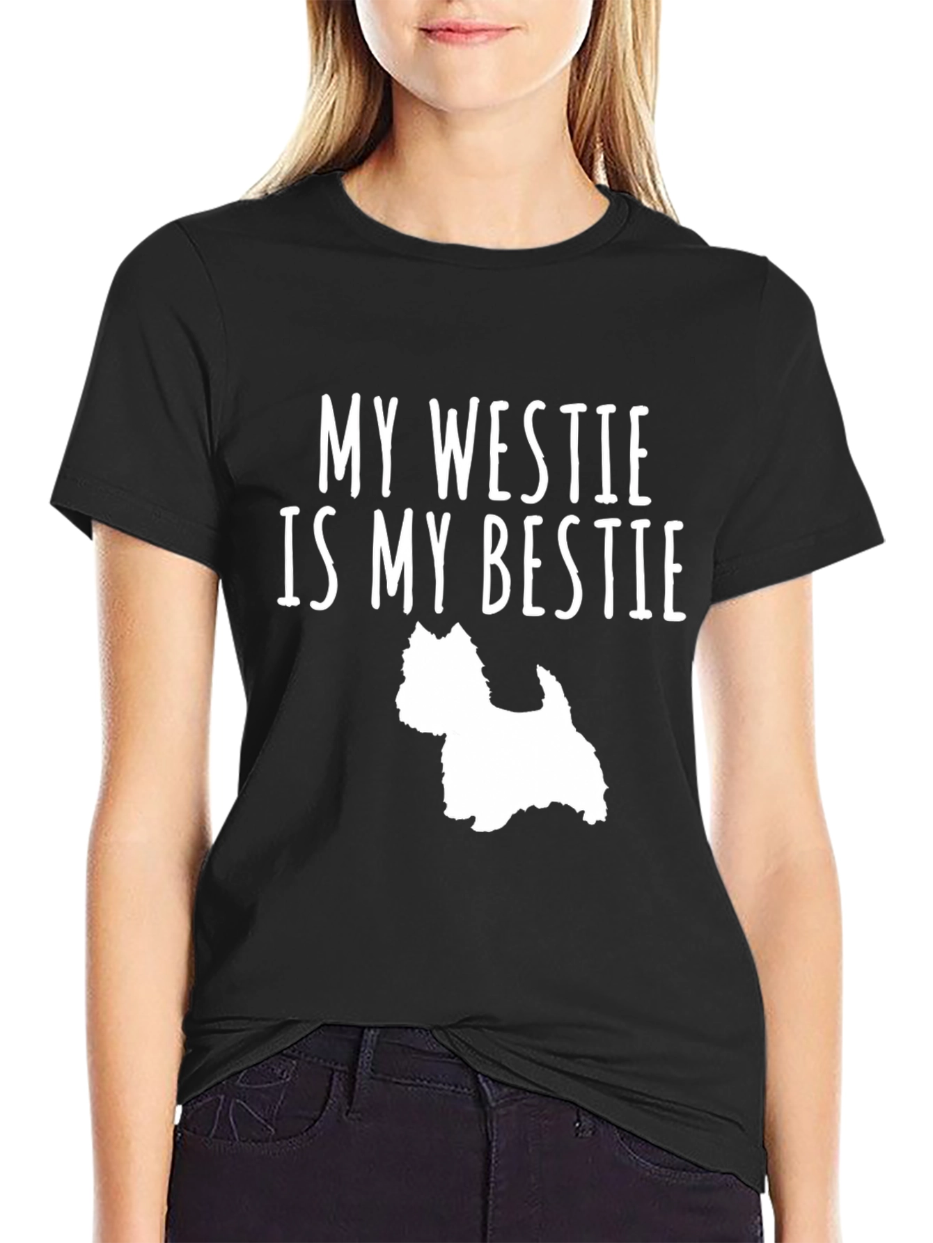My Westie is My Bestie - Novelty T-Shirt