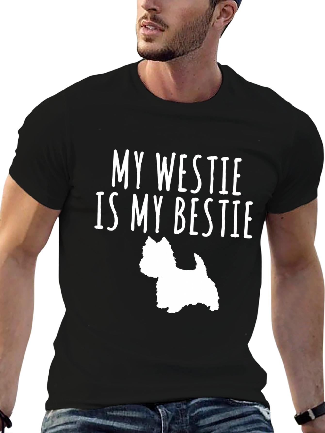 My Westie is My Bestie - Novelty T-Shirt