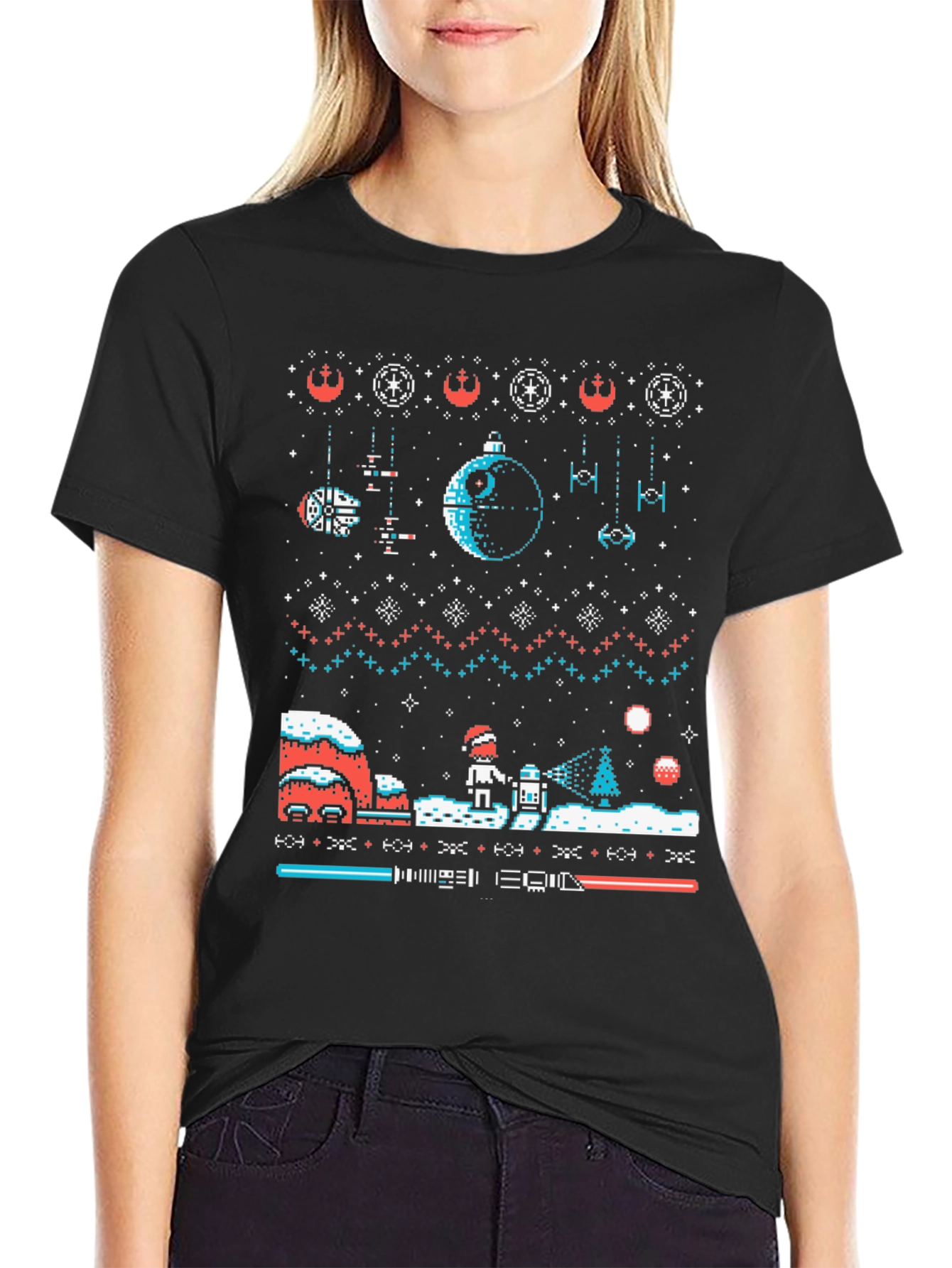 Star Wars Ugly Christmas Sweater T-Shirt