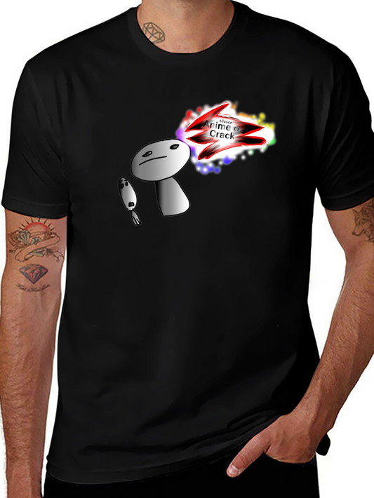 Anime Crack T-Shirt - Unique Graphic Tee